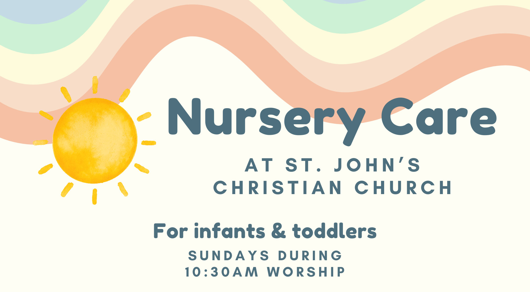 Nursery Care | St. John's Christian Church